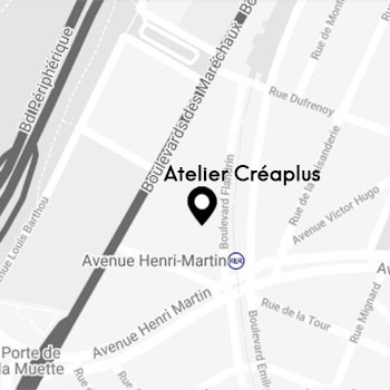 Atelier CréaPlus tapissier Paris 16 adresse